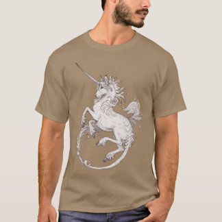 Middeleeuwse eenhoornfamilie t-shirt