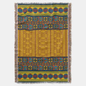 Middeleeuwse elegantie: Spaanse erfgoed gooi deken (Voorkant Verticaal)