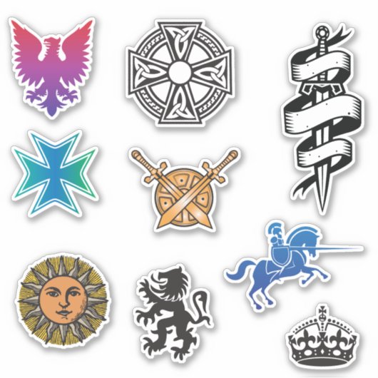 Middeleeuwse en renaissance variëteit sticker (Voorkant)