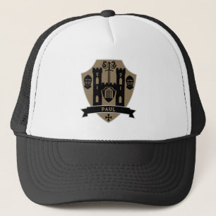 Middeleeuwse Engelse Ridder Draak Trucker Pet