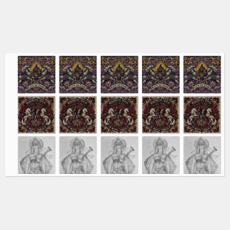 Middeleeuwse etiketten labels