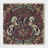 Middeleeuwse etiketten labels (Design 2)