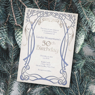 Middeleeuwse Fantasie 50ste Verjaardag Kaart