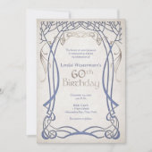 Middeleeuwse Fantasie 60ste verjaardag Kaart (Voorkant)