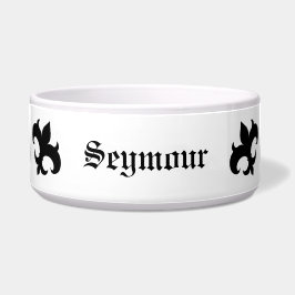 Middeleeuwse fleur de lis voerbakje