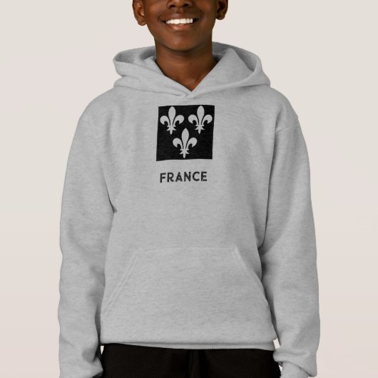 Middeleeuwse Franse Heraldische Prent Monochrome K (Voorkant)