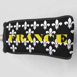 Middeleeuwse Franse Heraldische Print Monochrome K Golfheadcover
