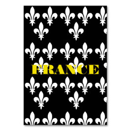 Middeleeuwse Franse Heraldische Print Monochrome K Kaart