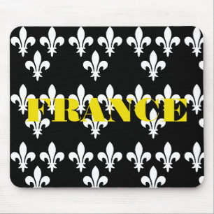 Middeleeuwse Franse Heraldische Print Monochrome K Muismat