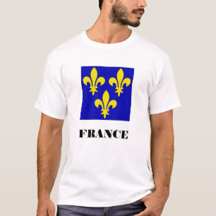 Middeleeuwse Franse Koninklijke Standaard Getrouwh T-shirt