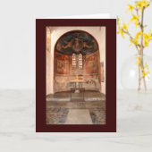 Middeleeuwse Fresko's Kaart (Gele Bloem)