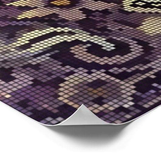 Middeleeuwse geïnspireerde muurkunst poster (Hoek)