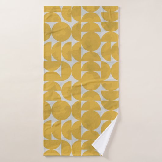 middeleeuwse geïnspireerde naadloze patronen met m badhanddoek (Badhanddoek)