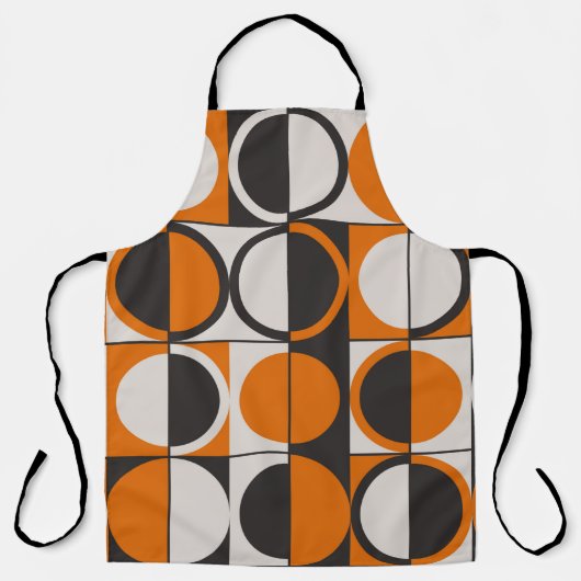 Middeleeuwse geometrische abstracte patronen met e schort (Voorkant)