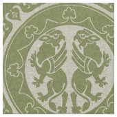 Middeleeuwse Griffins Stof (Close Up)