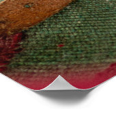 middeleeuwse handschoen poster (Hoek)