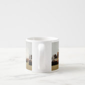 Middeleeuwse haven espresso kop (Achterkant)