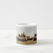 Middeleeuwse haven espresso kop (Voorkant)