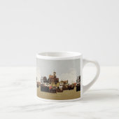 Middeleeuwse haven espresso kop (Rechts)