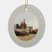 Middeleeuwse haven keramisch ornament (Links)