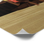 Middeleeuwse haven poster (Hoek)