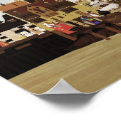 Middeleeuwse haven poster (Hoek)