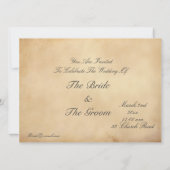 Middeleeuwse Heer en Dame Kaart (Achterkant)