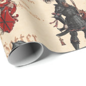 Middeleeuwse Helden Ridders in Lichtend Militair A Cadeaupapier (Rol Hoek)