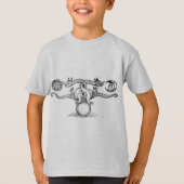 Middeleeuwse Hermes Dragons T-shirt (Voorkant)