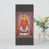 Middeleeuwse icoon van Sint Gregorius de Grote (Staand voorkant)