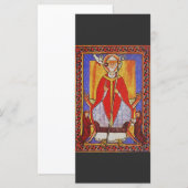 Middeleeuwse icoon van Sint Gregorius de Grote (Voorkant / Achterkant)