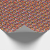 Middeleeuwse icoon van Sint Gregorius de Grote Cadeaupapier (Hoek)