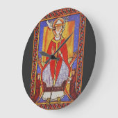 Middeleeuwse icoon van Sint Gregorius de Grote Klok (Hoek)