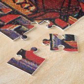 Middeleeuwse icoon van Sint Gregorius de Grote Legpuzzel (Zijkant)