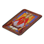 Middeleeuwse icoon van Sint Gregorius de Grote Magneet (Linkerzijde)