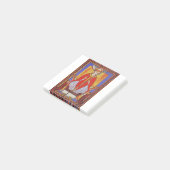 Middeleeuwse icoon van Sint Gregorius de Grote Post-it® Notes (Schuin)