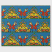 middeleeuwse jacht cadeaupapier (Vlak)