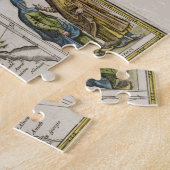 Middeleeuwse kaart van Europa (door Willem Blaeu) Legpuzzel (Zijkant)