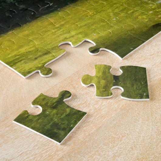 middeleeuwse kasteel puzzel (Zijkant)