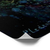 Middeleeuwse kasteel van Veves België Poster (Hoek)