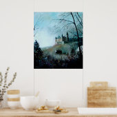 Middeleeuwse kasteel van Veves België Poster (Keuken)