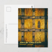 Middeleeuwse kasteelpoort close-up briefkaart (Voorkant / Achterkant)