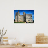 Middeleeuwse kasteelposter château de Beynac Poster (Keuken)