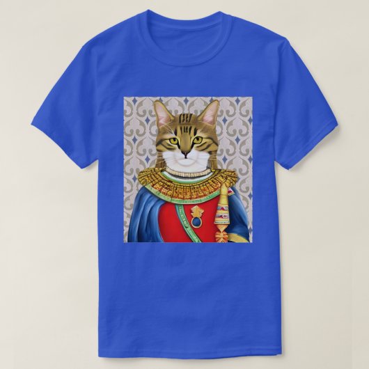 Middeleeuwse kat prins t-shirt (Design voorkant)