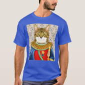Middeleeuwse kat prins t-shirt (Voorkant)