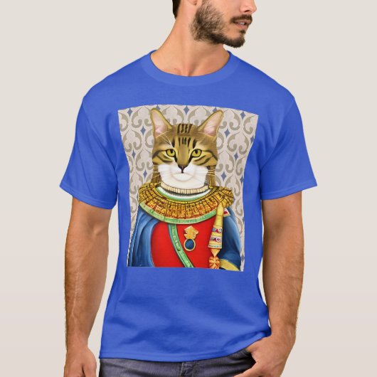 Middeleeuwse kat prins t-shirt (Voorkant)