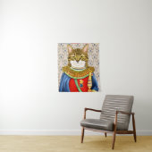 Middeleeuwse kat prins wandkleed (In situ)