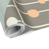 Middeleeuwse kat uit de middeleeuwen Moderne Cadeaupapier (Rol Hoek)