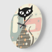 Middeleeuwse kat uit de middeleeuwen Moderne Grote Klok (Hoek)