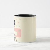 Middeleeuwse kat uit de middeleeuwen Moderne Mok (Midden)